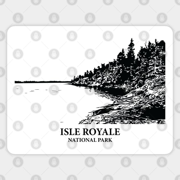 Isle Royale National Park Sticker by Lakeric